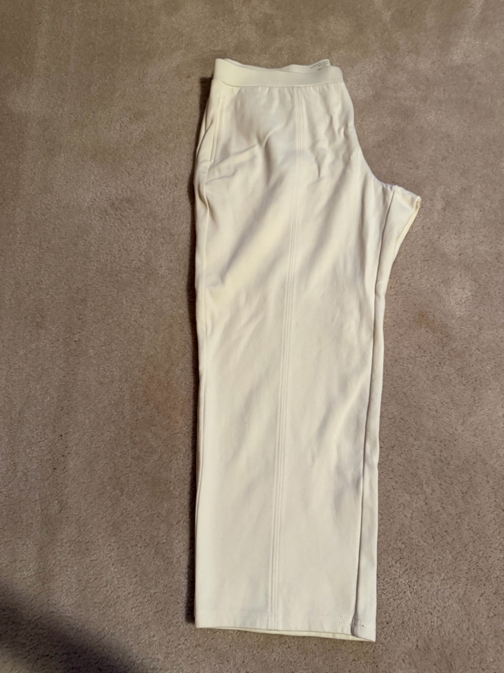 Appleseed's Cream Pencil Skirt